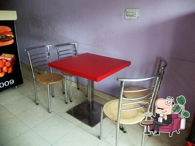 The interior of Burger Place