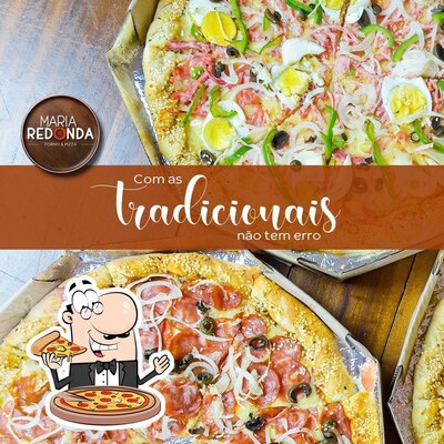 No Maria Redonda, você pode conseguir pizza