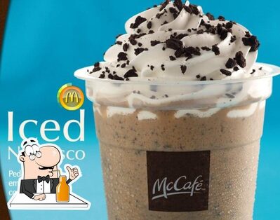 McCafé fornece uma variedade de drinques