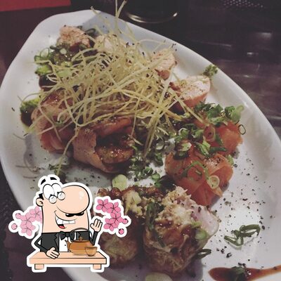 Comida em King Sushi House