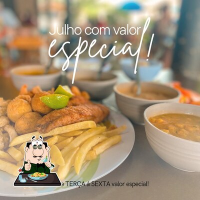 Comida em Restaurante da Dete