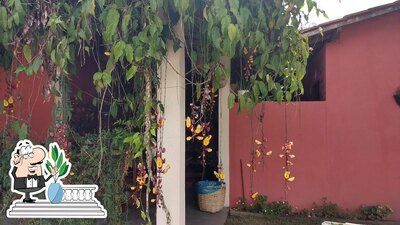 Desfrute da vista da área externa do Armazém Do Milho