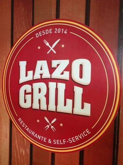 O LAZO GRILL Nilópolis RJ tem seu próprio logotipo