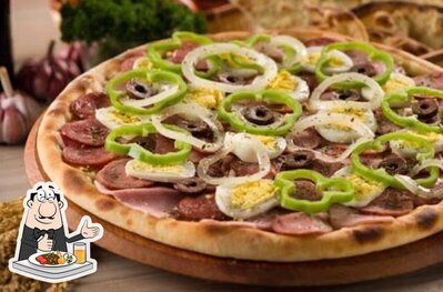Comida em Pizzaria Saborella
