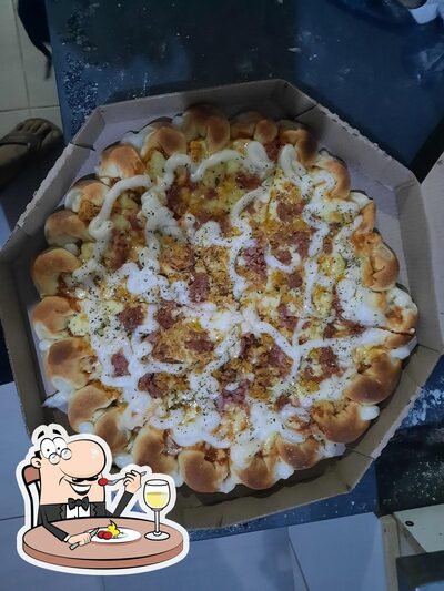 Comida em Rodrigues pizzaria