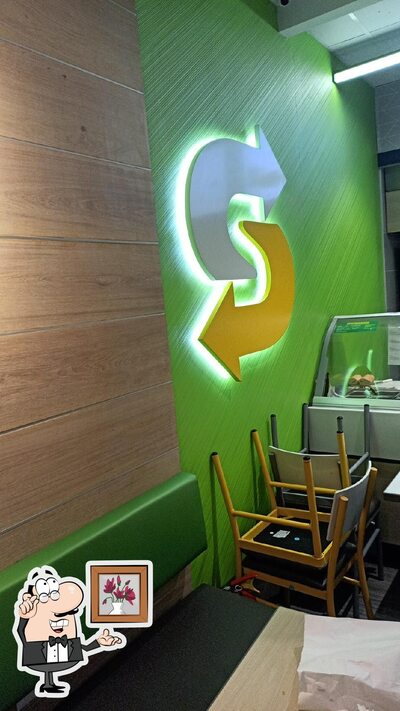 The interior of Subway Shalimar Miracle