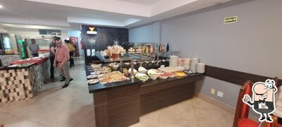 O interior do Bonna Brasa