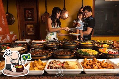 Platos en Sinhá
