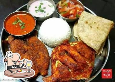 Food at Meeting Point Restaurant