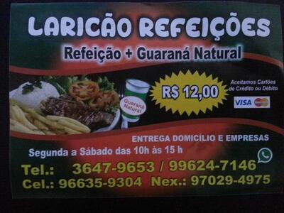 Aqui está a publicidade do Titio Refeições