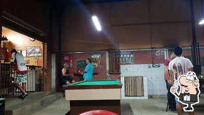 O interior do Helio Soccer Bar
