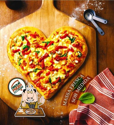 Escolha diferentes estilos de pizza