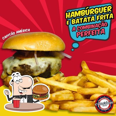 Delicie-se com um hambúrguer no American Gastronomia Nilópolis Nilópolis RJ