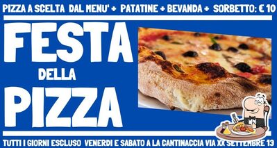 A La Cantinaccia, puoi goderti una bella pizza