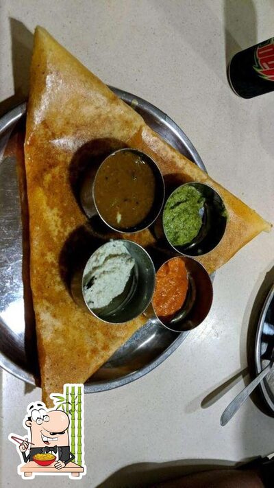 Food at Sree Annapoorna - Cross Cut Road