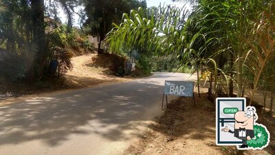 Descubra a parte externa do Bar do Antenor