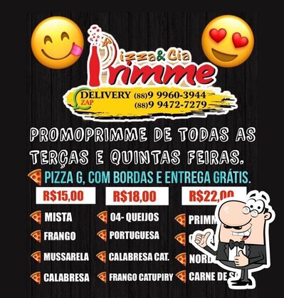 Aqui está a publicidade do Massa Prime Delivery