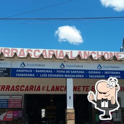 Churrascaria e lanchonete beira do rio foto