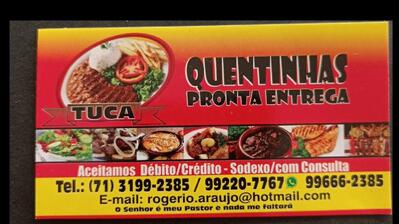 O Tuca Restaurante tem seu próprio logotipo