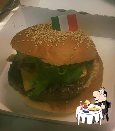 Dégustez l'un des hamburgers servi à PIZZAS Clérieux