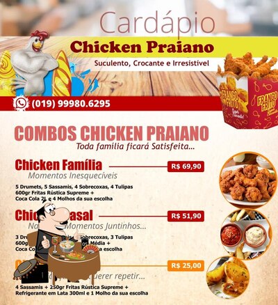 Platos en Chicken Praiano