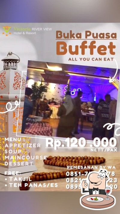 Food at Hotel Victoria