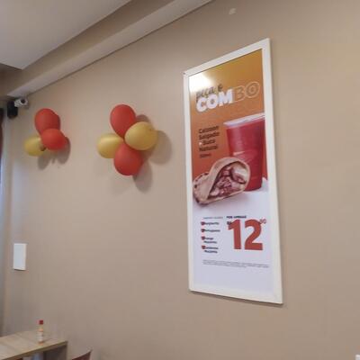 Aqui está a publicidade do Calzoon Taguatinga