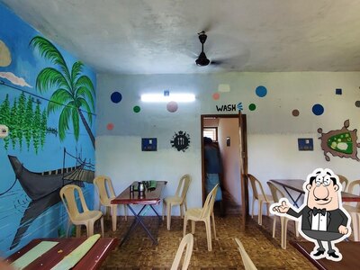 The interior of Hotel Food Box