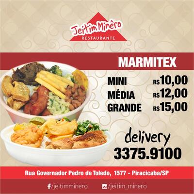 Aqui está a publicidade do Jeitim Minêro