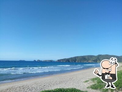 Veja o exterior do Restaurante Mergulhador Praia Tucuns