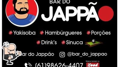 Aqui está a publicidade do Bar do Jappão