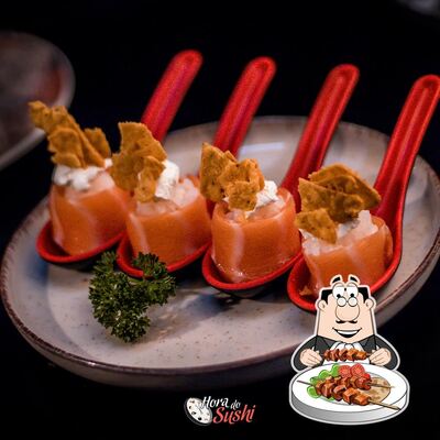 Comida em Sushi