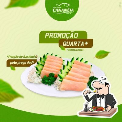 Comida em Pesque Pague Cananéia