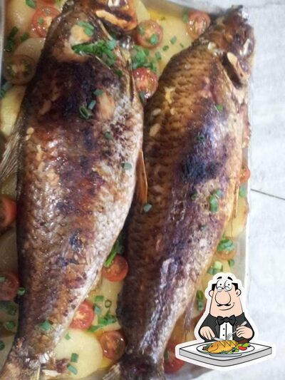 Bar e Restaurante Avelino oferece uma escolha de refeições de peixe