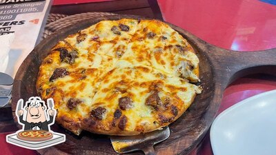Pick various types of pizza