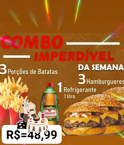 Comida em Big Burguer
