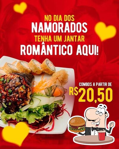 Os hambúrgueres do Sushi Yosh irão satisfazer uma variedade de gostos