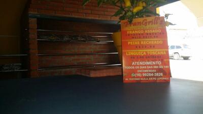 Aqui está a publicidade do Fran Grill`s