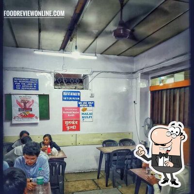 The interior of Cafe Goodluck