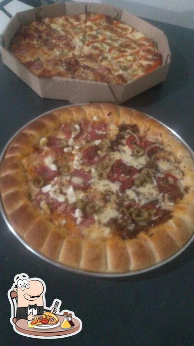 No Bárbara Pizzaria, você pode provar pizza