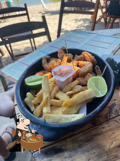 Comida em Choupana do Guaiamum