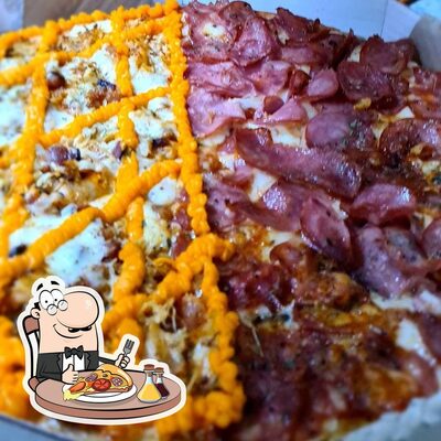 Peça diferentes variedades de pizza