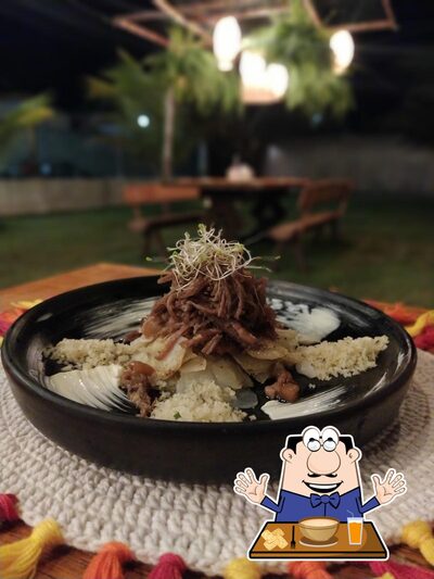 Comida em Varanda Bistrô