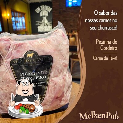Desfrute da escolha de pratos de carne