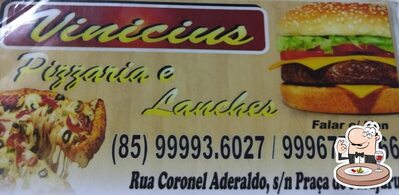 Platos en Vinícius Pizzaria