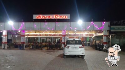 You can get some fresh air at the outside area of Hotel Priya