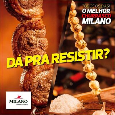Leia as informações sobre o Milano Churrascaria