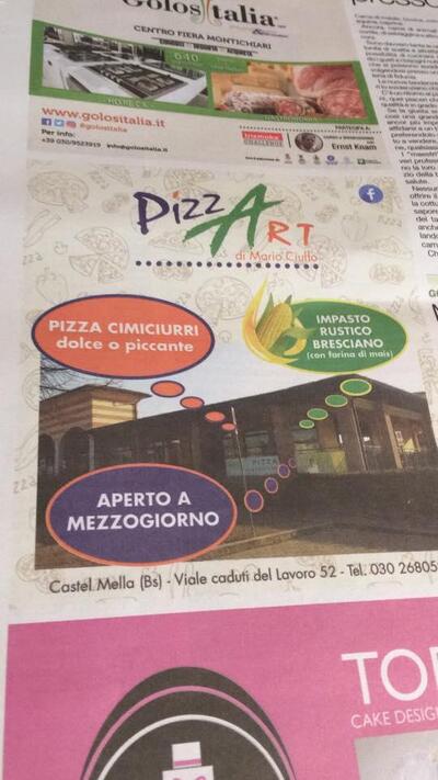 Controlla le informazioni su PizzArt
