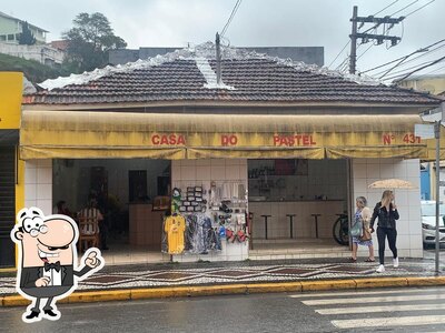 Você pode espairecer no na área externa do Casa Do Pastel