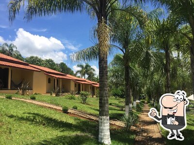 O exterior do Hotel Fazenda Colina
